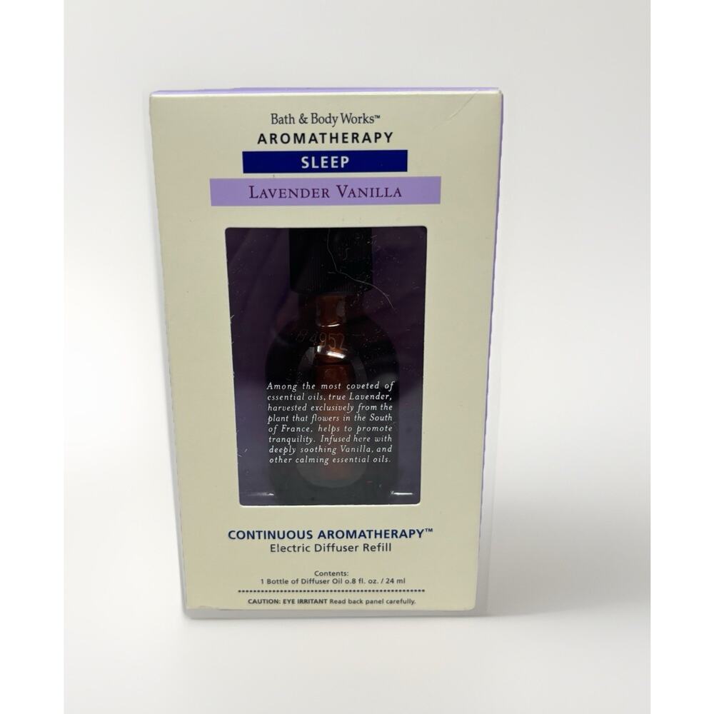Bath & Body Works Aromatherapy Sleep Lavender Vanilla Electric Diffuser Refill